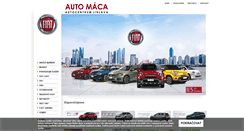 Desktop Screenshot of fiat.automaca.cz